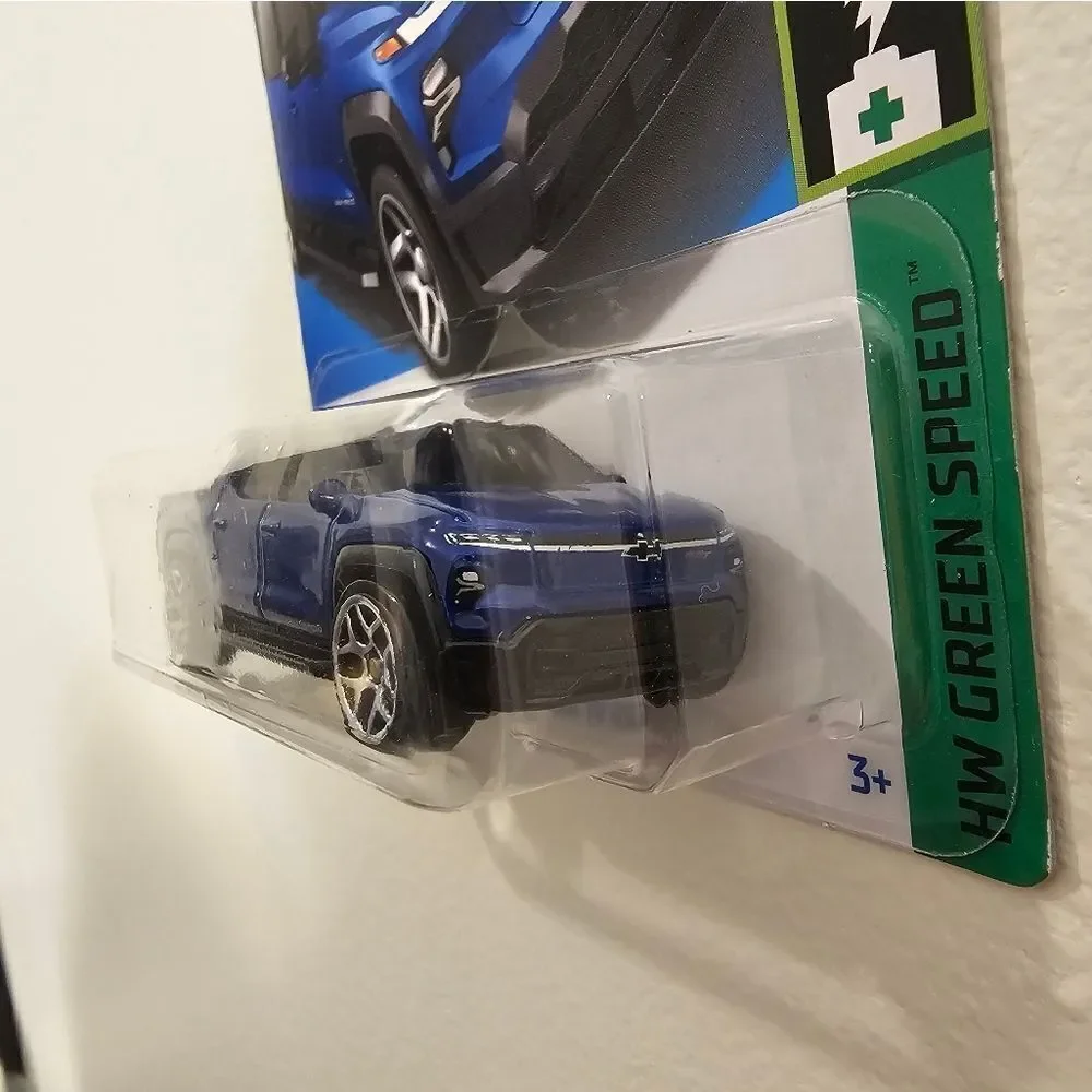 Hot Wheel Chevy Silverado EV RST Truck HW Green Speed Hotwheels Pickup New 2024